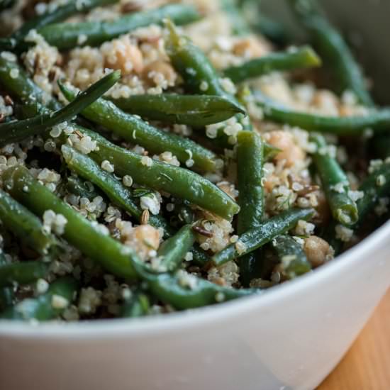 Green Bean and Quinoa Salad - Recipe photo by AnecdotesAppleCores
