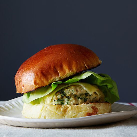 Chicken Burger with Spicy Aioli - Recipe photo by food52