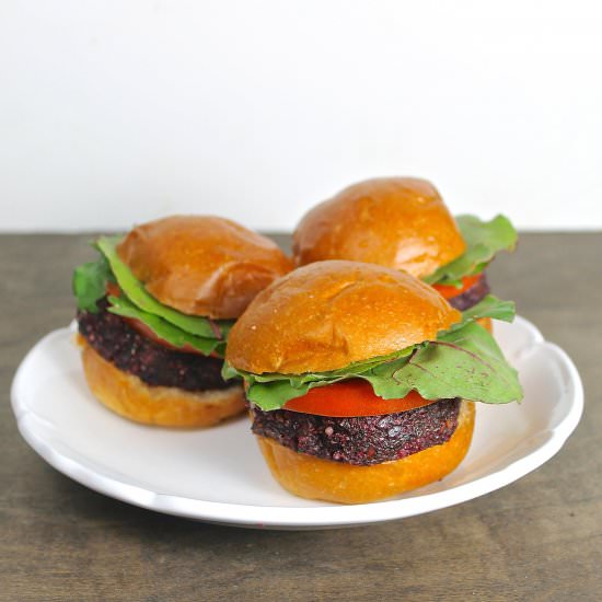 The World's Juiciest Veggie Burger! - Recipe photo by LorimerKitchen