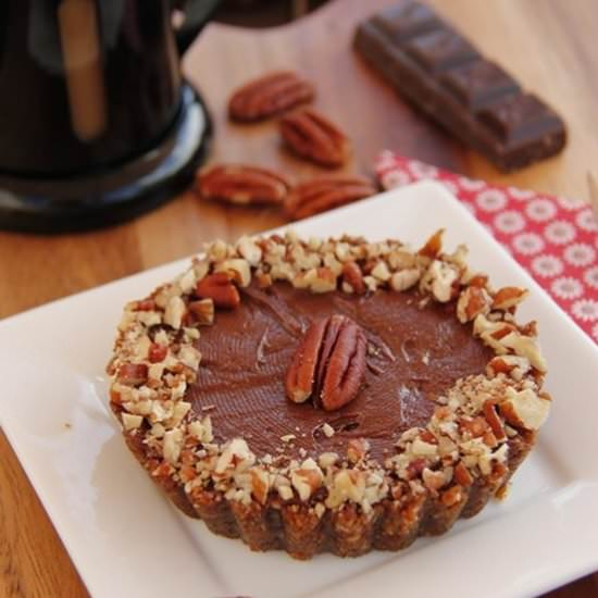 Date, Pecan Tartlets with Chocolate - Recipe photo by Montka
