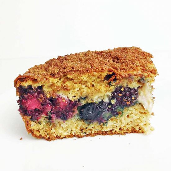 Berry Cream Cheese Coffee Cake - Recipe photo by ieatthereforeicook