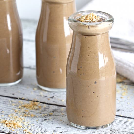 Toasted Coconut & Fig Smoothie - Recipe photo by WhatsThatSmell