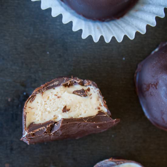 Dulce de Leche Ice Cream Bonbons - Recipe photo by heartsinmyoven