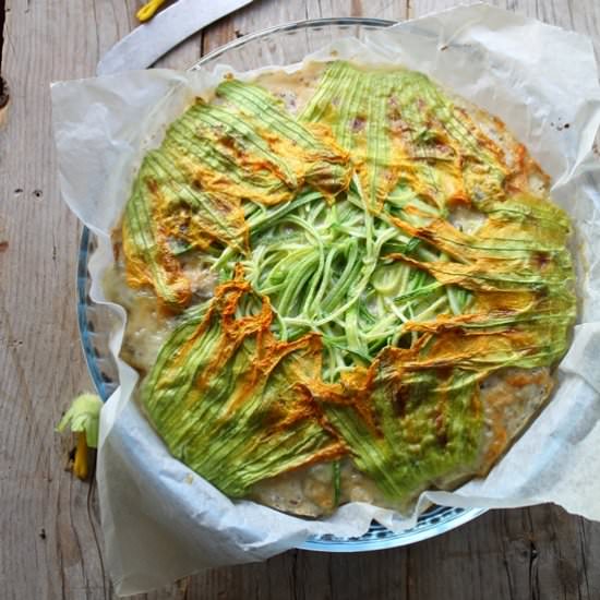 Millet Flour Cake with Zucchini - Recipe photo by lemiericetteconesenza
