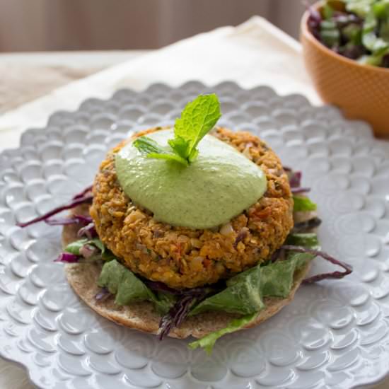 Sweet Potato Burgers - Recipe photo by SweetPotatoSoul