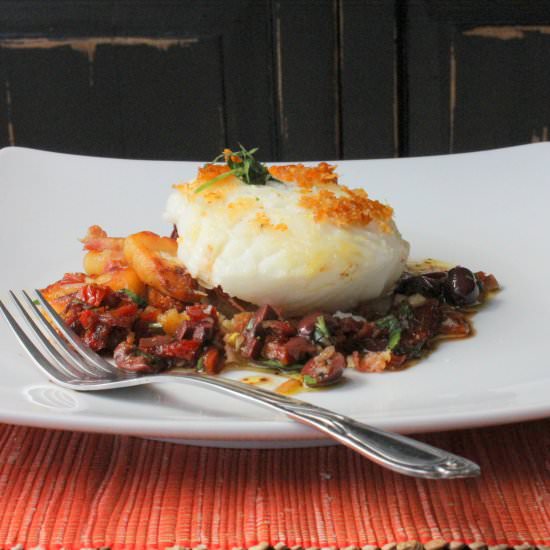 Chilean Sea Bass with Gnocchi - Recipe photo by HowToFeedaLoon