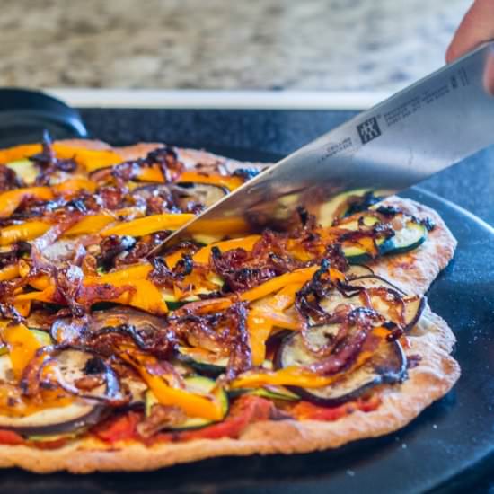 Perfect Crispy Pizza Crust - Recipe photo by ourfreshkitchen