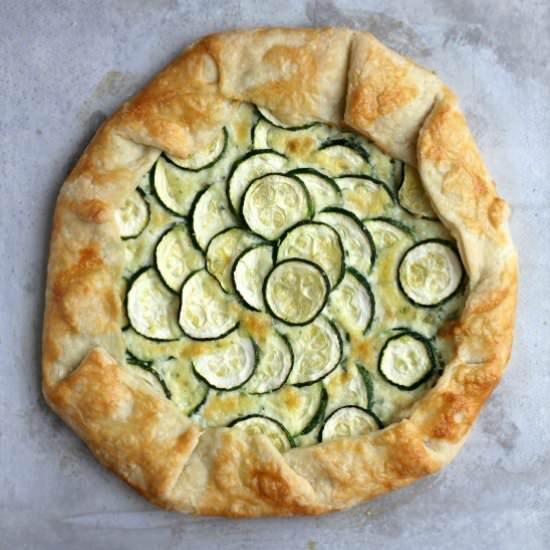 Zucchini Crostata - Recipe photo by EricasRecipes