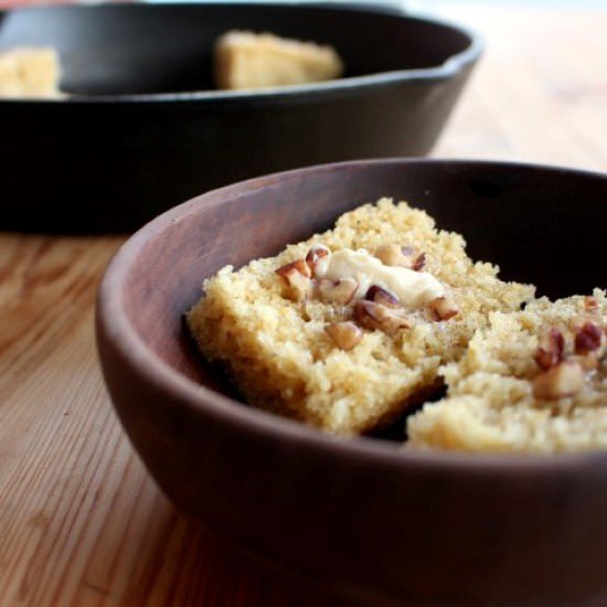 Cornbread with Whipped Maple Butter - Recipe photo by chocolatewithgrace