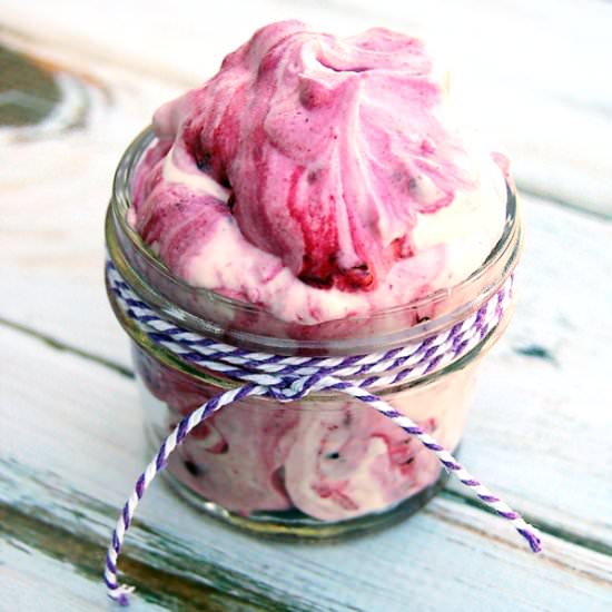 Black Raspberry Vanilla Fool - Recipe photo by Alecia ChickenScratchNY