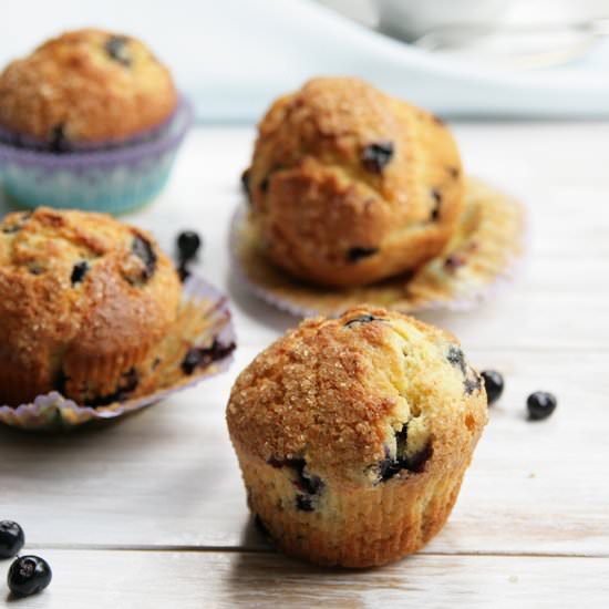 Blueberry Muffins - Recipe photo by cherryncinnamon