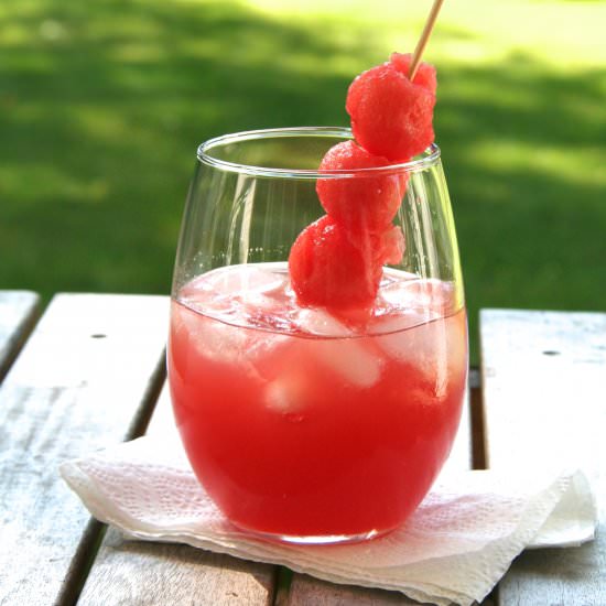 Watermelon Sangria - Recipe photo by thebrookcook.wordpress.com