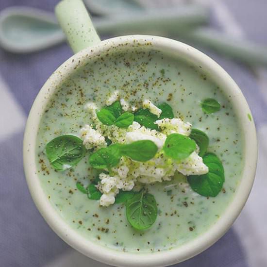 Avocado Cold Soup - Recipe photo by daretocook