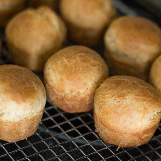 Honey Whole Wheat Buns - Recipe photo by ourfreshkitchen