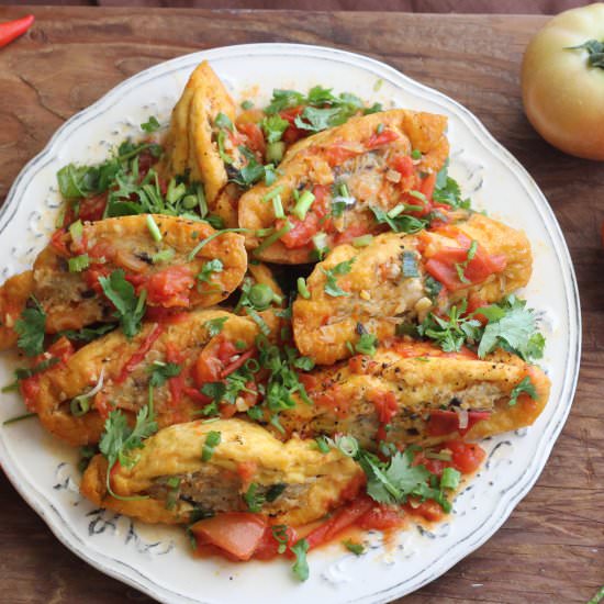 Vietnamese Pork Stuffed Tofu - Recipe photo by Boriville