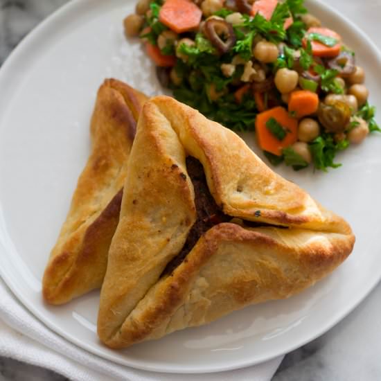 Lebanese Meat Pies (Sfeeha) - Recipe photo by littlespicejar