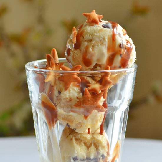 Chin-Chin Stars with Ice-Cream - Recipe photo by TasteOfNigeria