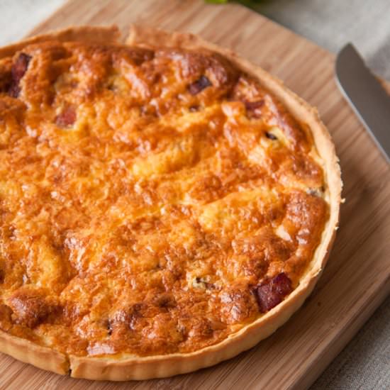 The Original Quiche Lorraine - Recipe photo by bemiam