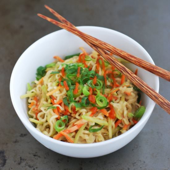 Broccoli Peanut Butter Ramen - Recipe photo by culinarymamas