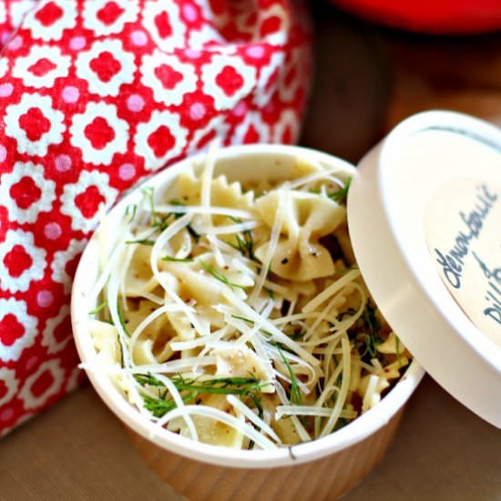 Lemon, Garlic & Dill Pasta - Recipe photo by Highheelstohotwheels