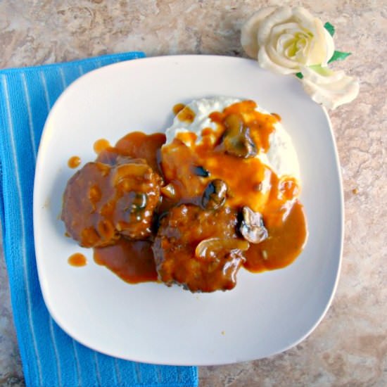 Crock Pot Salisbury Steak - Recipe photo by seductioninkitchen