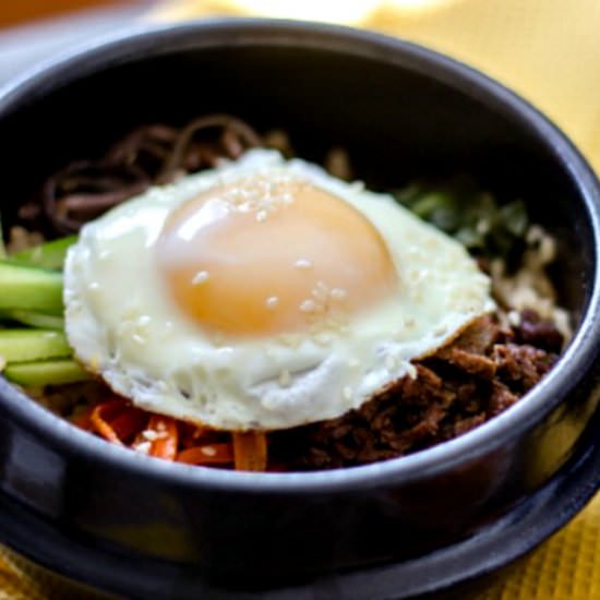 Stonepot Bibimbap - Recipe photo by fromscratchmostly