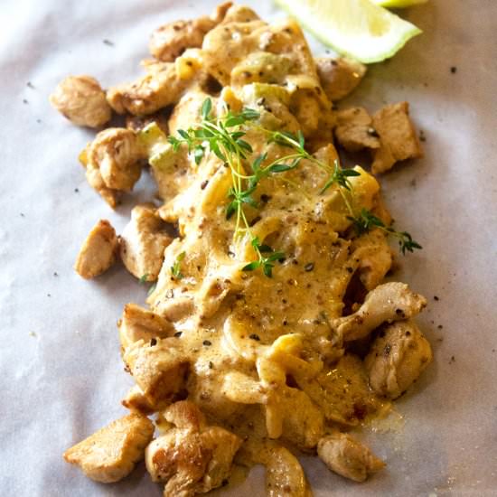 Creamy Dijon Chicken - Recipe photo by Aninas Recipes