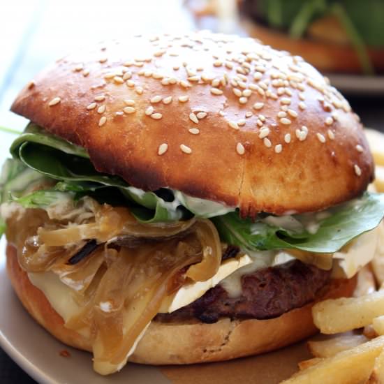 French Bistro Burgers - Recipe photo by handleheat