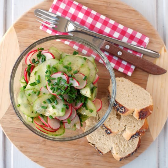 Cucumber-Radish-Salad - Recipe photo by Frl.Moonstruck