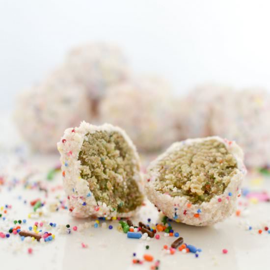 Birthday Cake Truffles - Recipe photo by laurenfrager