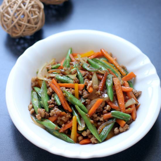 Round Bean and Carrot Stir Fry - Recipe photo by rsmacaalay