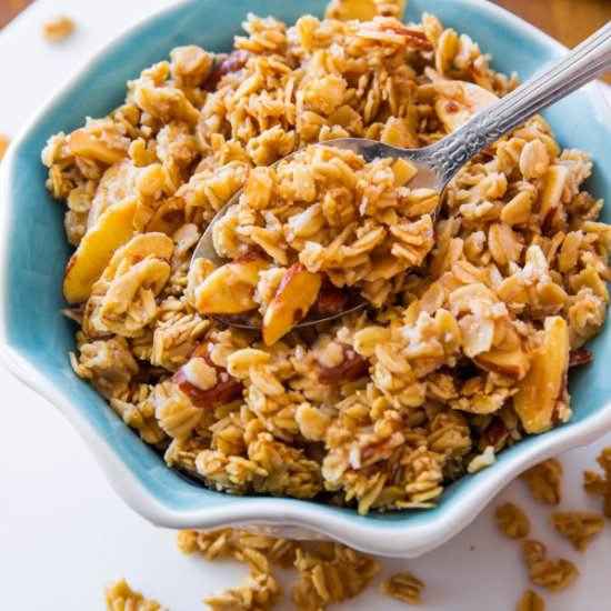 Vanilla Almond Granola - Recipe photo by sallysbakingaddiction