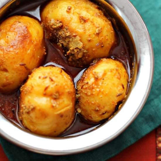 Kashmiri Dum Aloo - Recipe photo by Soni