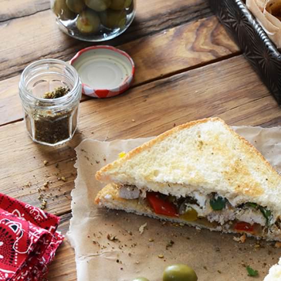 Za’atar-Spiced Chicken Sandwiches - Recipe photo by AnEdibleMosaic