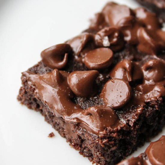 Salted Chocolate Brownies - Recipe photo by strawberry17