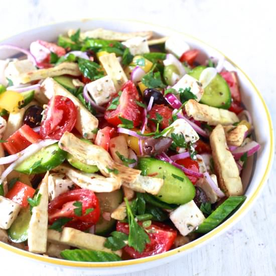 Mediterranean Panzanella - Recipe photo by meseidy