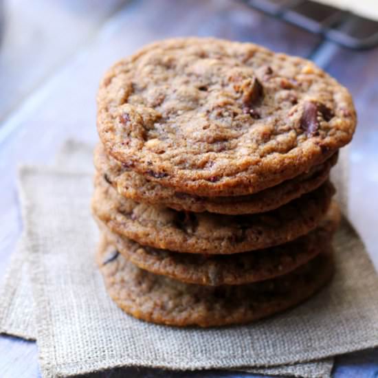 Roasted Almond Smoky Cookies - Recipe photo by eatswellwithothers