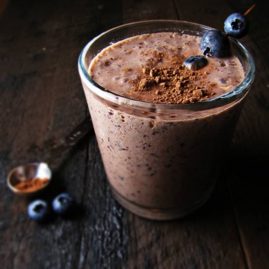 The Best Chocolate Smoothie - Recipe photo by AnaChoop