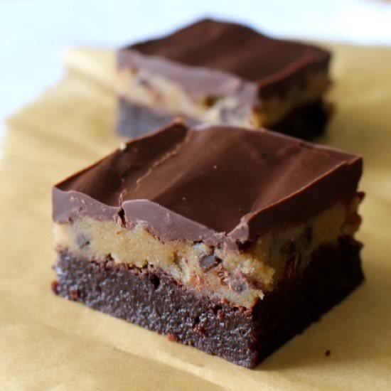 Cookie Dough Brownies - Recipe photo by chocolatewithgrace