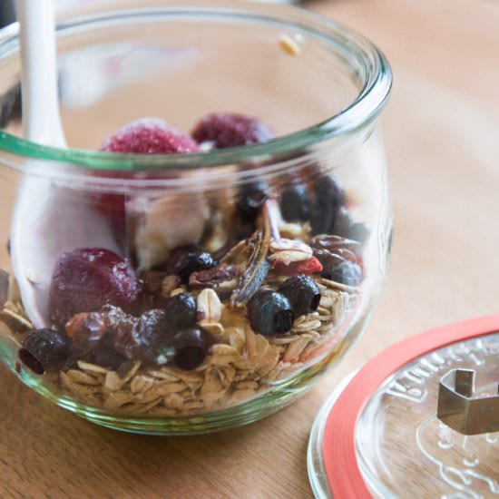 Homemade Single-Serving Muesli - Recipe photo by purehozho1