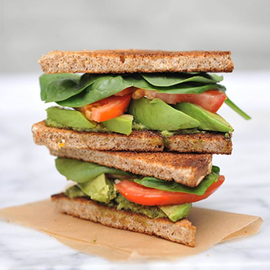 Avocado and Tomato Sandwich - Recipe photo by erinschubert