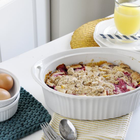 Plum-Nectarine Buckle - Recipe photo by lakyn and judah