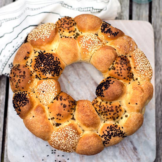 Tear and Share Bread - Recipe photo by supergoldenbakes