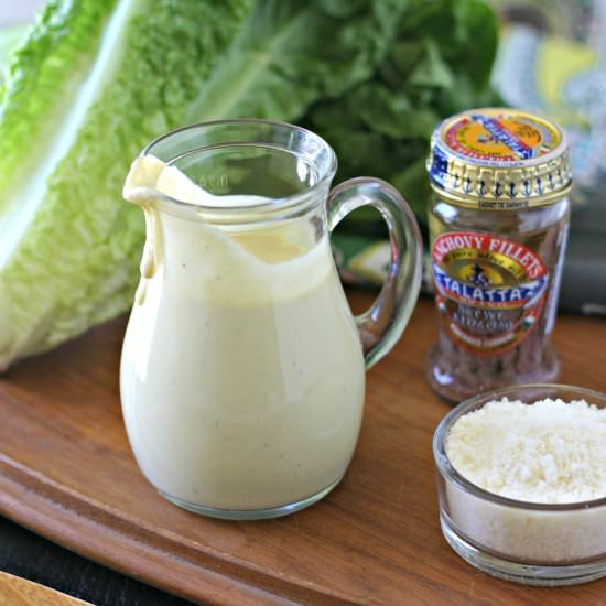 Homemade Creamy Caesar Dressing - Recipe photo by EverydayMaven