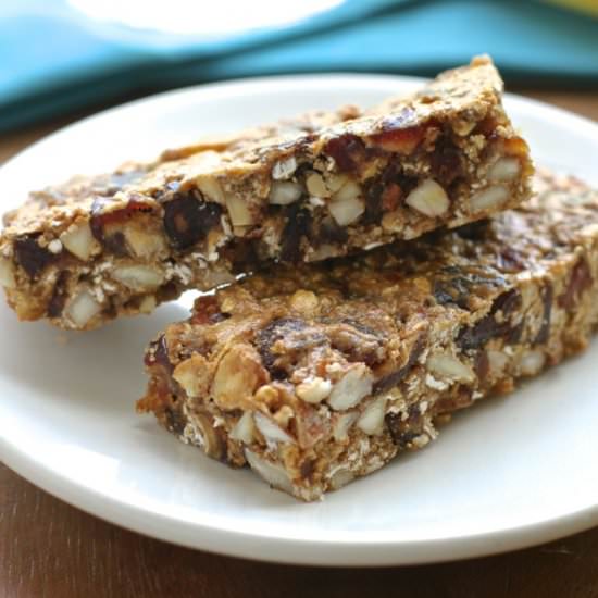 Fruit and Nut Breakfast Bars - Recipe photo by runningwithspoons