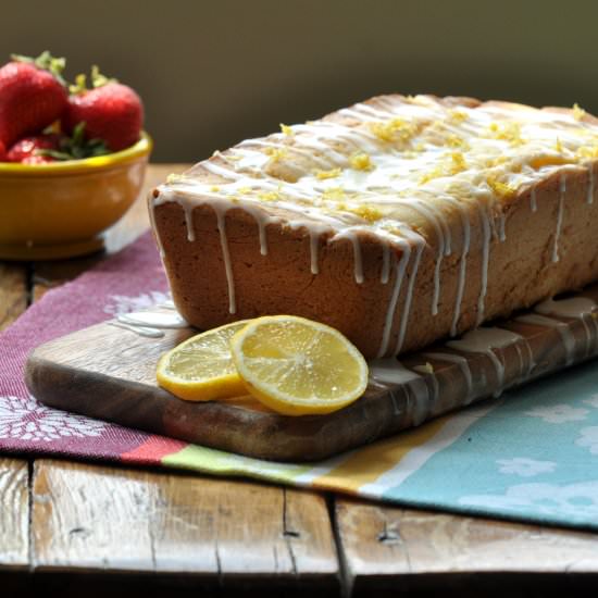 Limoncello Pound Cake (gluten-free) - Recipe photo by gfJules