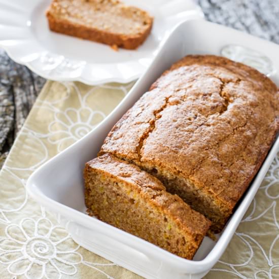 Spiced Cantaloupe Tea Loaf - Recipe photo by jocooks