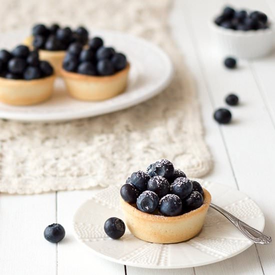 Blueberry Lemon Tartlets - Recipe photo by ChillyFrosting