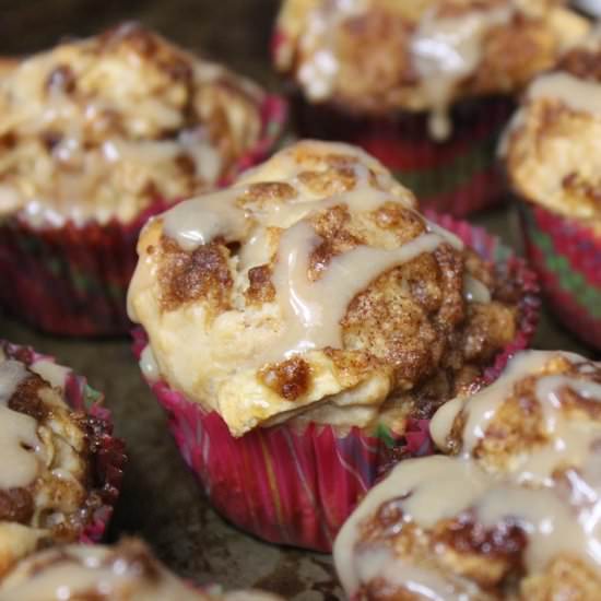 Caramel Apple Muffins - Recipe photo by Abountifullove