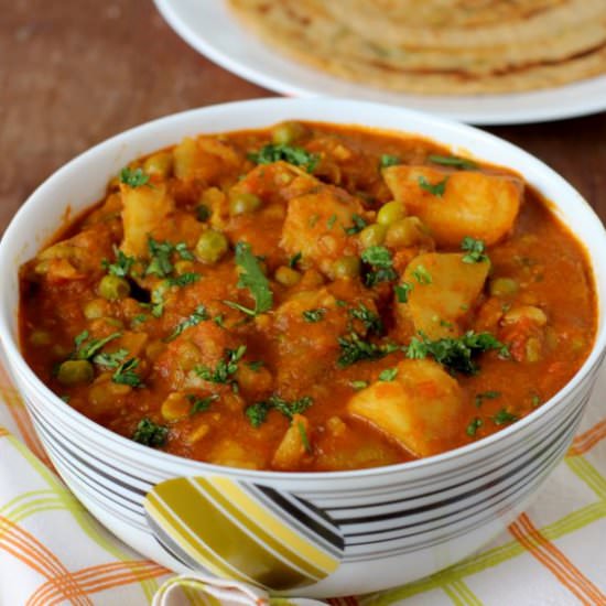 Banarasi Aloo Matar Sabji - Recipe photo by Sailu